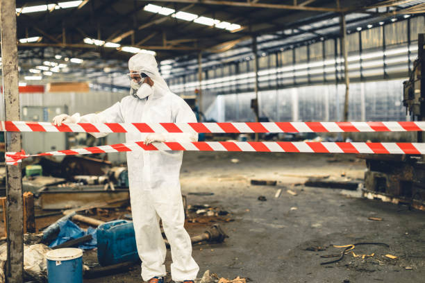 Professional Biohazard technician working in Newport, NH